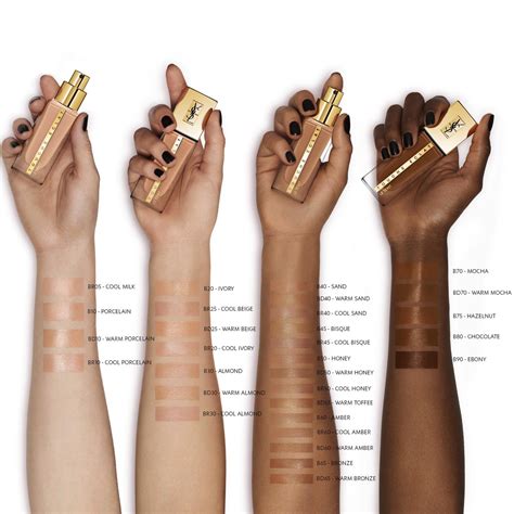 buy ysl touche eclat foundation online|ysl touche eclat colour chart.